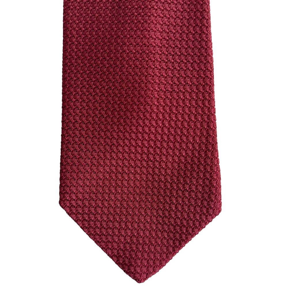 ROBERT TALBOTT Best of Class Men's Silk Tie USA Designer Geometric Red 59" x 4"